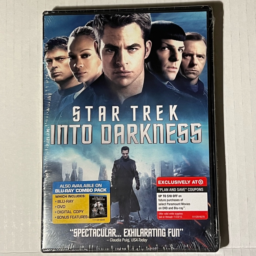 Star Trek Into Darkness DVD